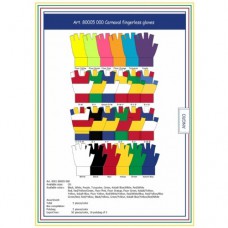 Vingerloze handschoenen in div. kleuren